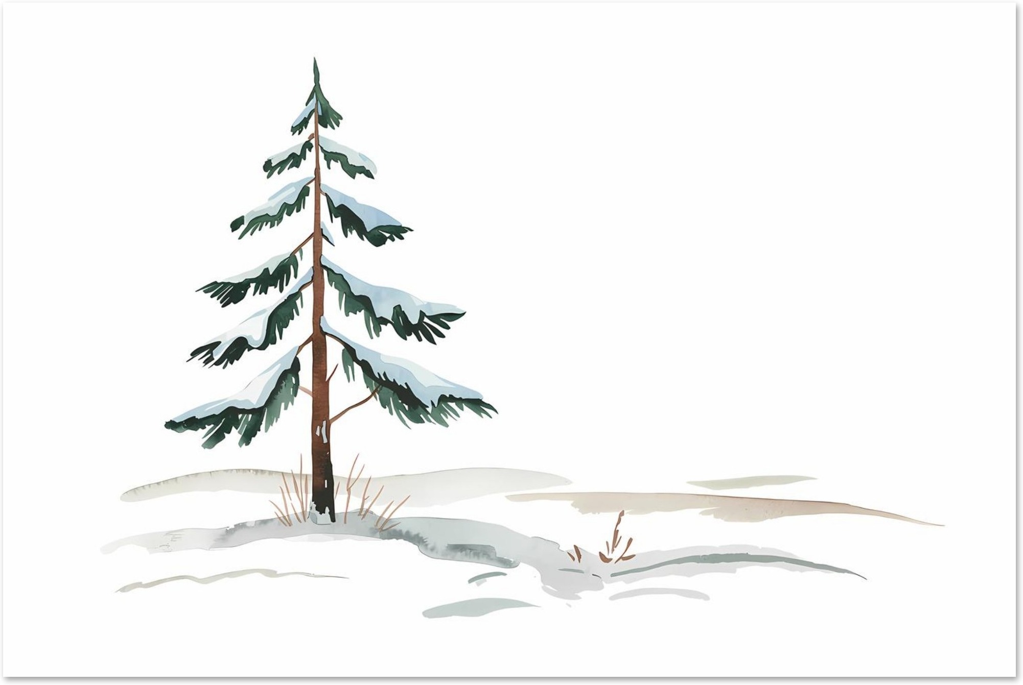 Minimalist Wall Art Tree art print