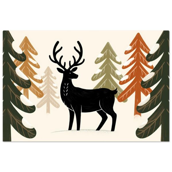 scandinavian style deer