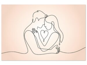 Minimalism - Line couple