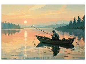 Fisherman Aesthetics - Solitude at Sunrise