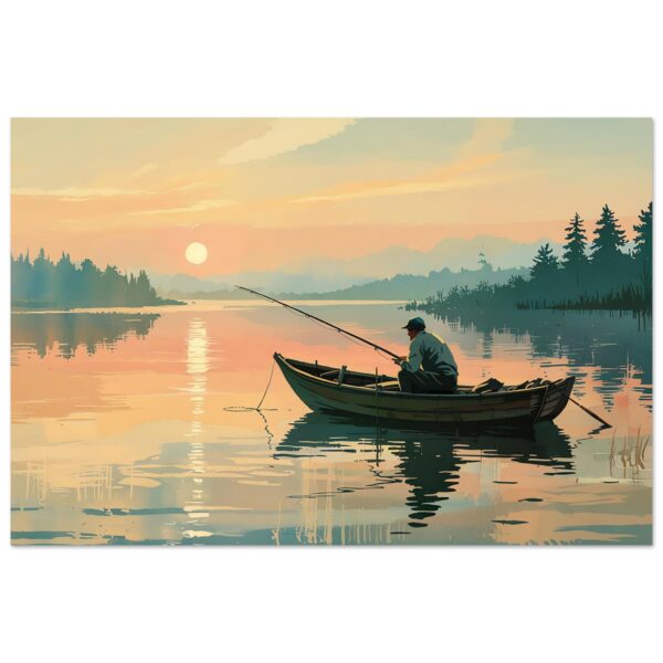 Fisherman Aesthetics - Solitude at Sunrise