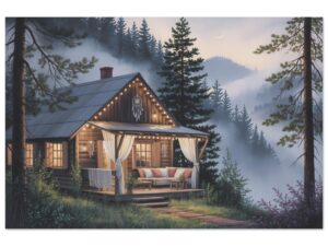 Boho Art Woodland