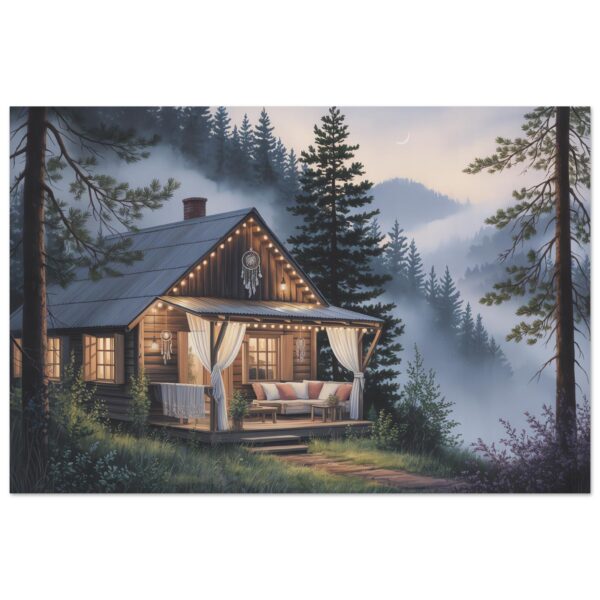 Boho Art Woodland