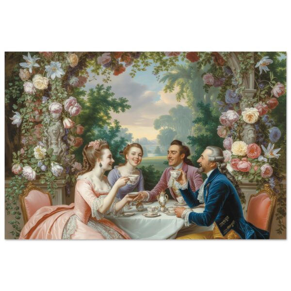 Rococo Style Garden Tea Party
