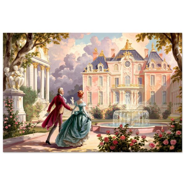 Rococo style art