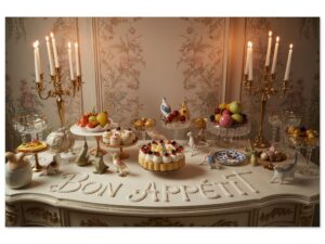 Rococo Style Dessert Table