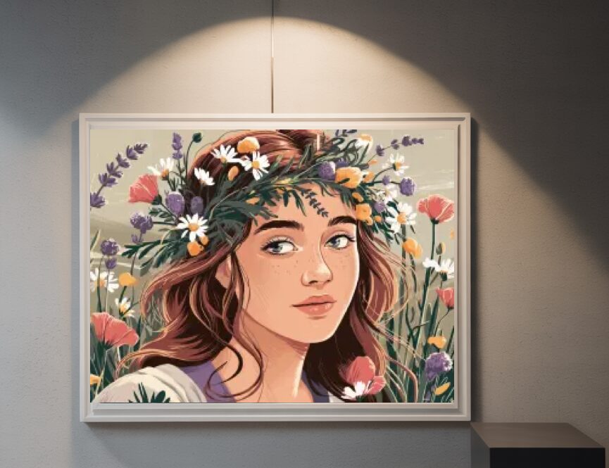 Wallart and home decor 10 vit ram